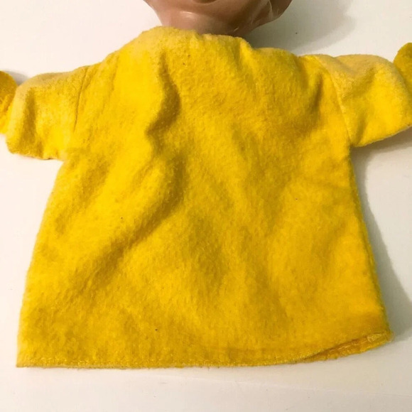 Vtg 1930s Dopey Composition Doll Head Hand Puppet Made In Canada Reliable Ideal - Picture 14 of 16